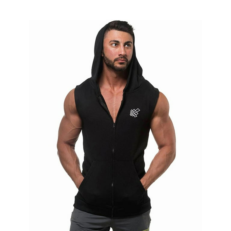 Sweat vest with zipper discount