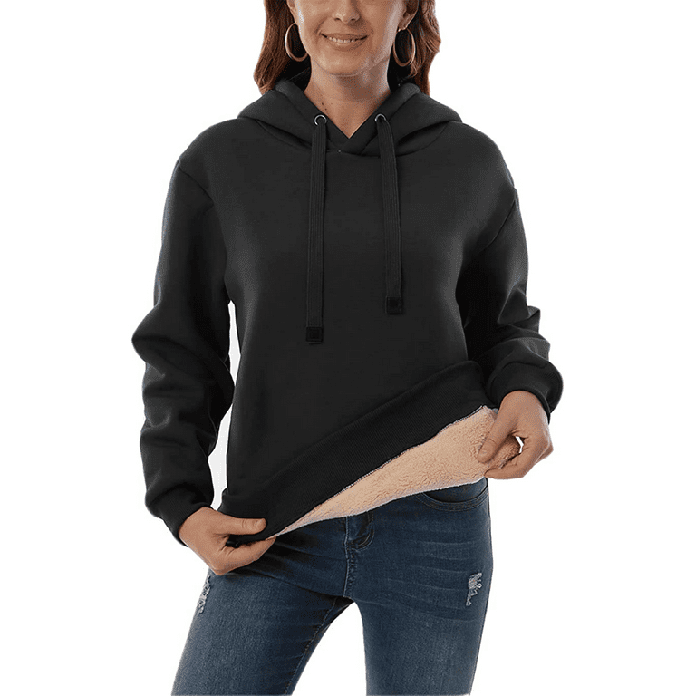 Thick hooded sweatshirt new arrivals