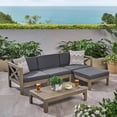 thumbnail image 1 of LSHAPE SOFA SET, DARK GREY, 1 of 8