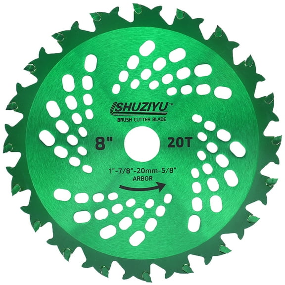 LSHUZIYU 8-Inch 20T Brush Cutter Blade, Trimmer Weed Blade