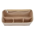 thumbnail image 1 of LSHYLF Inner Liner Makeup Storage Bag Organization Bag With Long And Short Handles Fresh Clean Cloth(Beige,One Size), 1 of 6