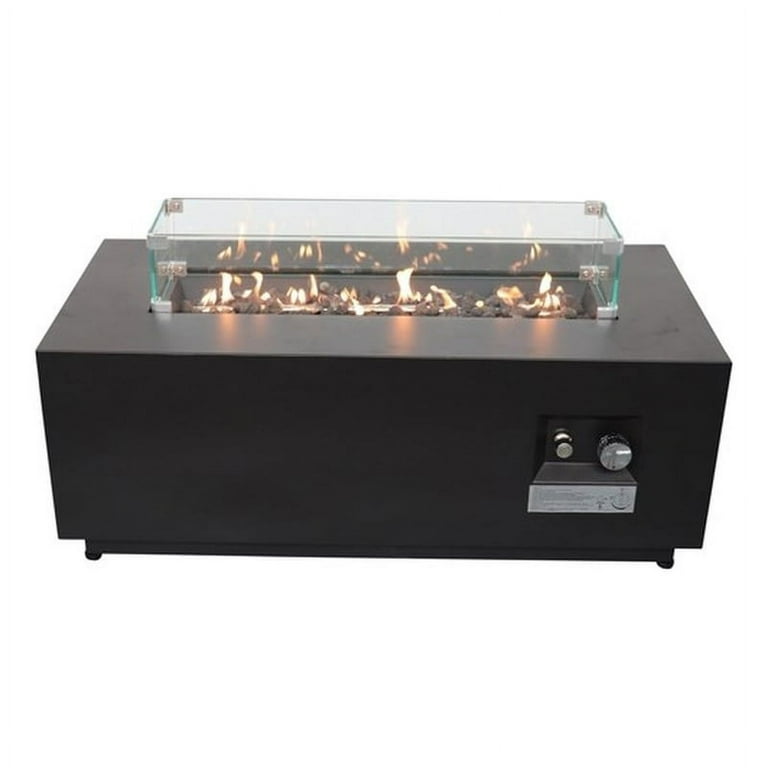 Leatherhead concrete propane fire pit table online