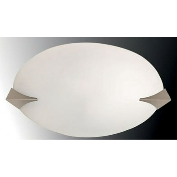 LSI-5457PS/FRO-Lite Source-Franco-Goccia - 2 Light Flush Mount-12.5 Inches Tall and 20 Inches Wide
