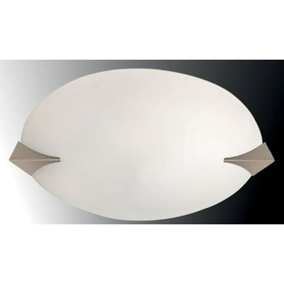 LSI-5457PS/FRO-Lite Source-Franco-Goccia - 2 Light Flush Mount-12.5 Inches Tall and 20 Inches Wide