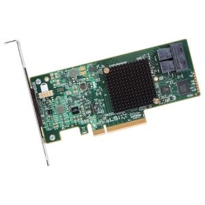 LSI Broadcom 9300-8i SAS3008 8-Port 12Gb/s PCIe 3.0 HBA Controller
