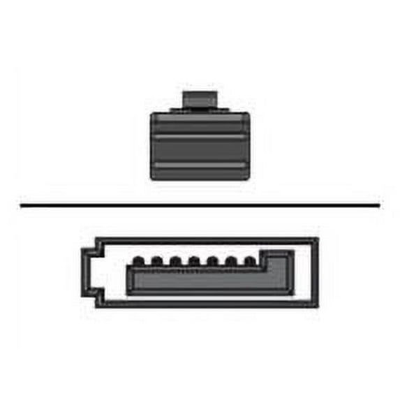 LSI - SATA / SAS cable - with Sidebands - SAS 12Gbit/s - 4-Lane - 4 x Mini SAS HD (SFF-8643) (M) to SATA (F) - 50 cm