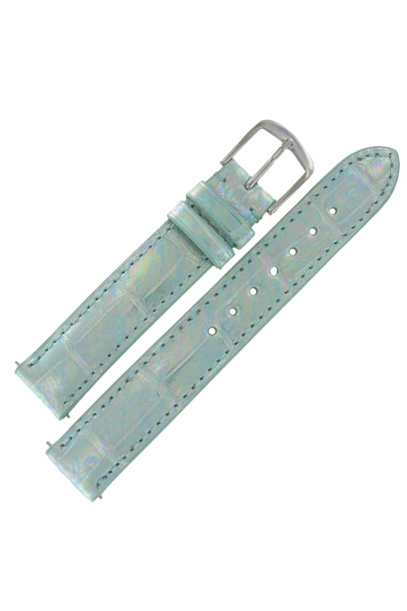 LSIA103 20mm Green Genuine Alligator Watch Strap Ladies