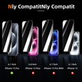 thumbnail image 1 of LSKJGA-2 Pack 4 Way 360 Degree Privacy Screen Protector for iPhone 15 Pro 6.1 Inch, All Around Anti Spy Tempered Glass Film, Full Coverage, Anti Scratch, Bubble Free, 1 of 4