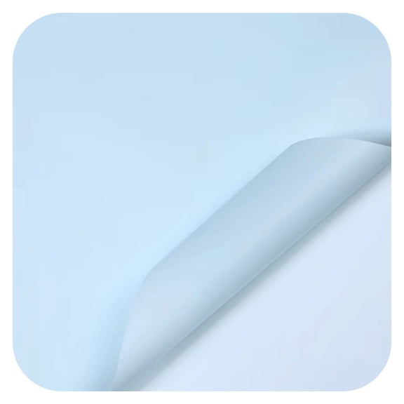 Lksixu 20 Sheets Translucent Flower Wrapping Paper, 23"x23" Bouquet Flowers Packaging Paper Waterproof Thickened Sturdy Matte Film Material Floral Wrapping Paper for Florist Wedding Valentine's Day