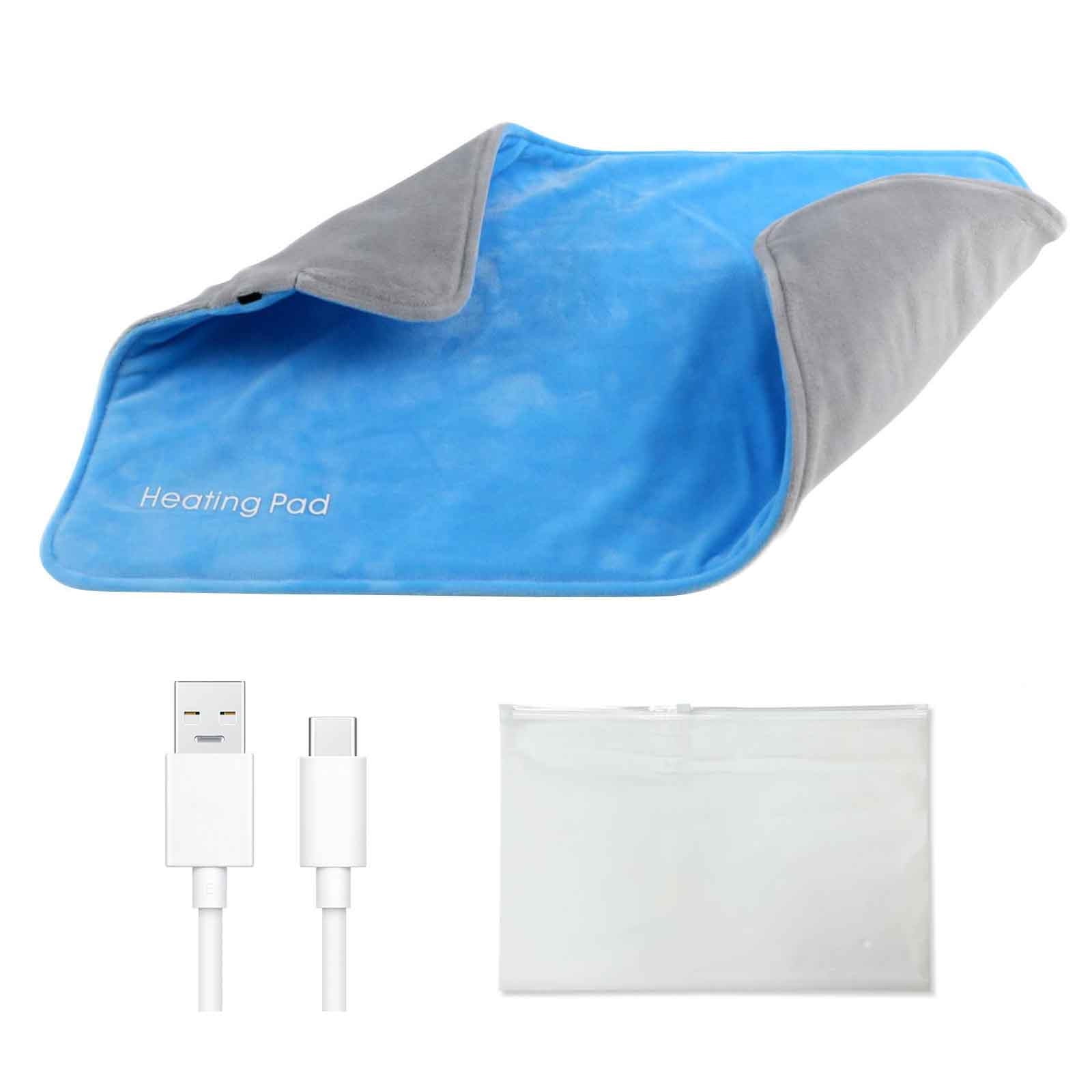 LSLJS 20" x 12" Portable USB Electric Heated Pad, Electric Heating Pads