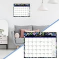 thumbnail image 1 of LSLJS 2026 Wall Calendar Jan 2026-Dec 2028, 2026 Calendar 10.5x7.3" Spiral Binding Calendar for Desktop Office Home Golden Twin Wire Binding Different Floral, 1 of 7