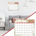 thumbnail image 1 of LSLJS 2026 Wall Calendar January 2026 - December 2026 15x11" 2026 Calendar Spiral Binding Large Block Notes Calendar for Office Home Golden Twin Wire Binding Premium Paper - Different Floral, 1 of 3