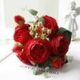 thumbnail image 1 of Lksixu Artificial Flowers Realistic Peony Silk Flowers Decoration, No Fade Faux Plant Bouquet Vase Filler DIY Romantic Wedding Decorative Floral Picks Spring Decor for Home Bridal Centerpiece Party, 1 of 5