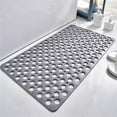 thumbnail image 1 of LSLJS Bath Mat & Extra Long Non-Slip - Shower Mat & Drain Holes - Suction Cups Bath Mats for Bathroom Floor 29.5x16.9", 1 of 9