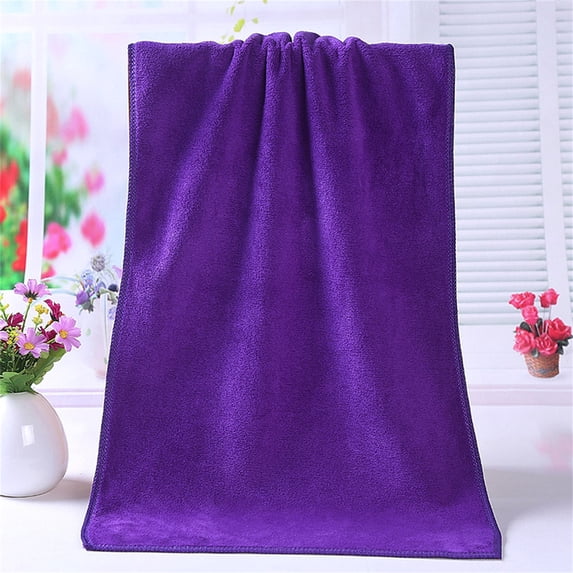 LSLJS Bath Towels Soft Super Absorbent Fast Drying, No Fading Bath Towel Microfiber Quick Drying Multipurpose Use as Bath Fitness, Bathroom, Shower, Sports, Towels for Bathroom, 13.8x29.5"