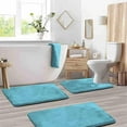 thumbnail image 1 of LSLJS Bathroom Rugs & Sets 3 Piece - Bathroom Rug & Absorbent - Bath Mat & Soft Non Slip Quick Dry Bath Mats for Bathroom, 1 of 4