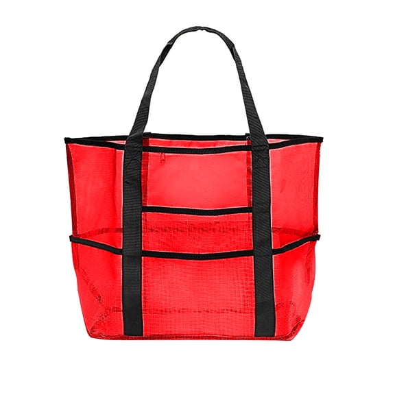 LSLJS Beach Bag Tote Bag Swimming Beach Bag Swimsuit Mesh Storage Bag Large Mesh Travel Sports Handbag For Beach Seaside Swimming Pool Summer on Clearance
