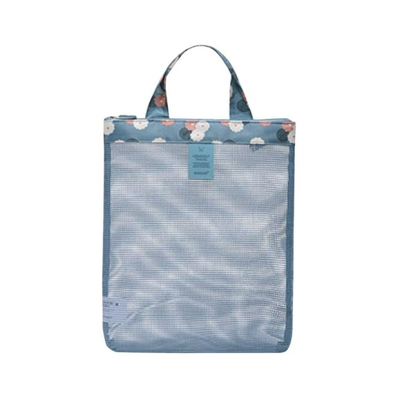LSLJS Beach Bag Tote Bag Swimming Beach Bag Swimwear Mesh Storage Bag Mesh Storage Bag For Beach Seaside Swimming Pool Summer on Clearance