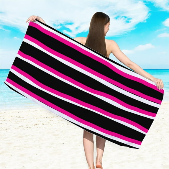 LSLJS Beach Towel Independence Day Microfiber Beach Towel Super Lightweight Colorful Bath Towel Sandproof Beach Blanket Multi-Purpose Towel For Travel Swimming Pool 27x55 Inch Quick Dry Sand Free