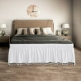 thumbnail image 1 of LSLJS Bed Skirt Elastic Dust Ruffle with Adjustable Belts Bed Skirts Easy Fit Strap Washable Queen Bed Skirt-Bohemian for Bed Frame Cover 75x39x16", 1 of 9