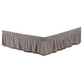 thumbnail image 1 of LSLJS Bed Skirt & Elastic Dust Ruffle with Adjustable Belts Bed Skirts & Easy Fit Strap Washable Solid Color for Hotel Bed Frame Cover 39.4x74.8", 1 of 6