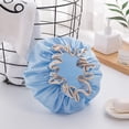 thumbnail image 1 of LSLJS Bonnet & Elastic Reusable - 2Pcs Bonnet for Sleeping & Shower Cap Waterproof Women for Long Hair Braids, 1 of 7