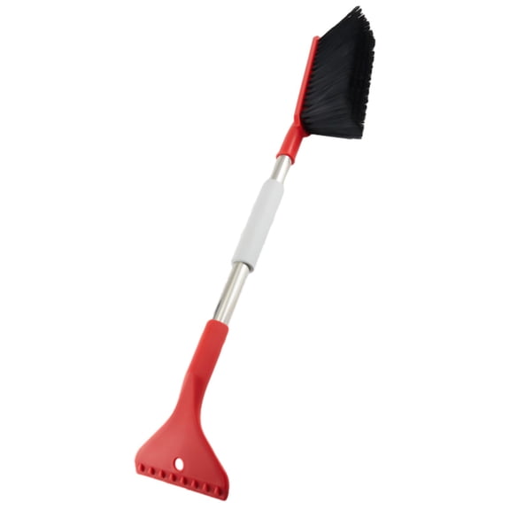 LSLJS Car Ice Scraper Snow Brush - 2 in 1 Multifunctional Snow Brush and Ice Scraper Glass Defrost Scraping Snow Deicing Snow Shovel with Retractable Pull Rod Winter Supplies for Car Floor