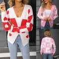 thumbnail image 1 of LSLJS Cardigan Sweaters for Women Button Down Sweaters Casual Trendy Valentine's Day Heart Print Fall Cozy Sweaters, Gifts for Women, S-XL, 1 of 6