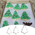 thumbnail image 1 of LSLJS Christmas Cookies Cutter, 3 Pcs Different Size Stainless Steel Christmas Tree Shape Baking Molds Christmas Decorations Xmas Theme Baking Supplies for Making Muffins Biscuits Cookies, 1 of 6