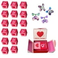 thumbnail image 1 of LSLJS Christmas Gifts Box Explosion Valentine Decorations 2023 Merry Christmas Tree Surprise Gift Boxes with Folding Up Box Cards Surprise Bouncing Heart Envelope Box Pop-Up Valentine Gift Box(16Pcs), 1 of 7