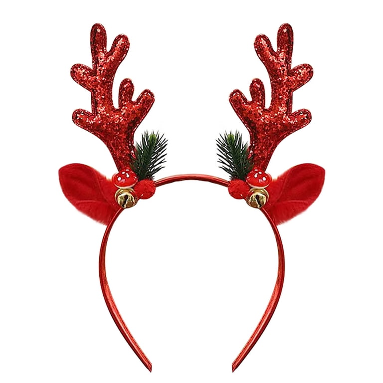 LSLJS Christmas Reindeer Headband for Women/Men,9 inch  display picture 1