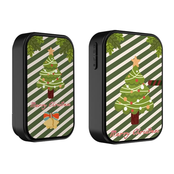 LSLJS Christmas Self-generating Doorbell, Waterproof Battery Free Permanent Range with 38 Ringtones Switching Replaceable Wireless Doorbell with Signal Penetration Elderly Pager Christmas Decorations