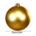 thumbnail image 1 of LSLJS Christmas Tree Ball Ornaments - 5.9 inch Large Matte Surface Christmas Tree Hanging Ball Shatterproof Shiny Bauble Sphere Xmas Holiday Pendants Christmas Decorations for Party(1 PC), 1 of 6