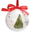 thumbnail image 1 of LSLJS Christmas Tree Balls Ornaments for Xmas Tree, Christmas Decorations, 2.8" Shatterproof Glitter Santa Snowflake Deer Hanging Ball with Rope, Christmas Theme Pendant for Holiday Wedding Party, 1 of 5