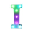 thumbnail image 1 of LSLJS Colorful Marquee Letter Lights,8.9 inch Chriastmas Decorations LED Light with Remote Control, Battery Operated/USB Glowing Alphabet Letter Night Lamp for Party Bar Outdoor Holiday Ornaments, 1 of 6
