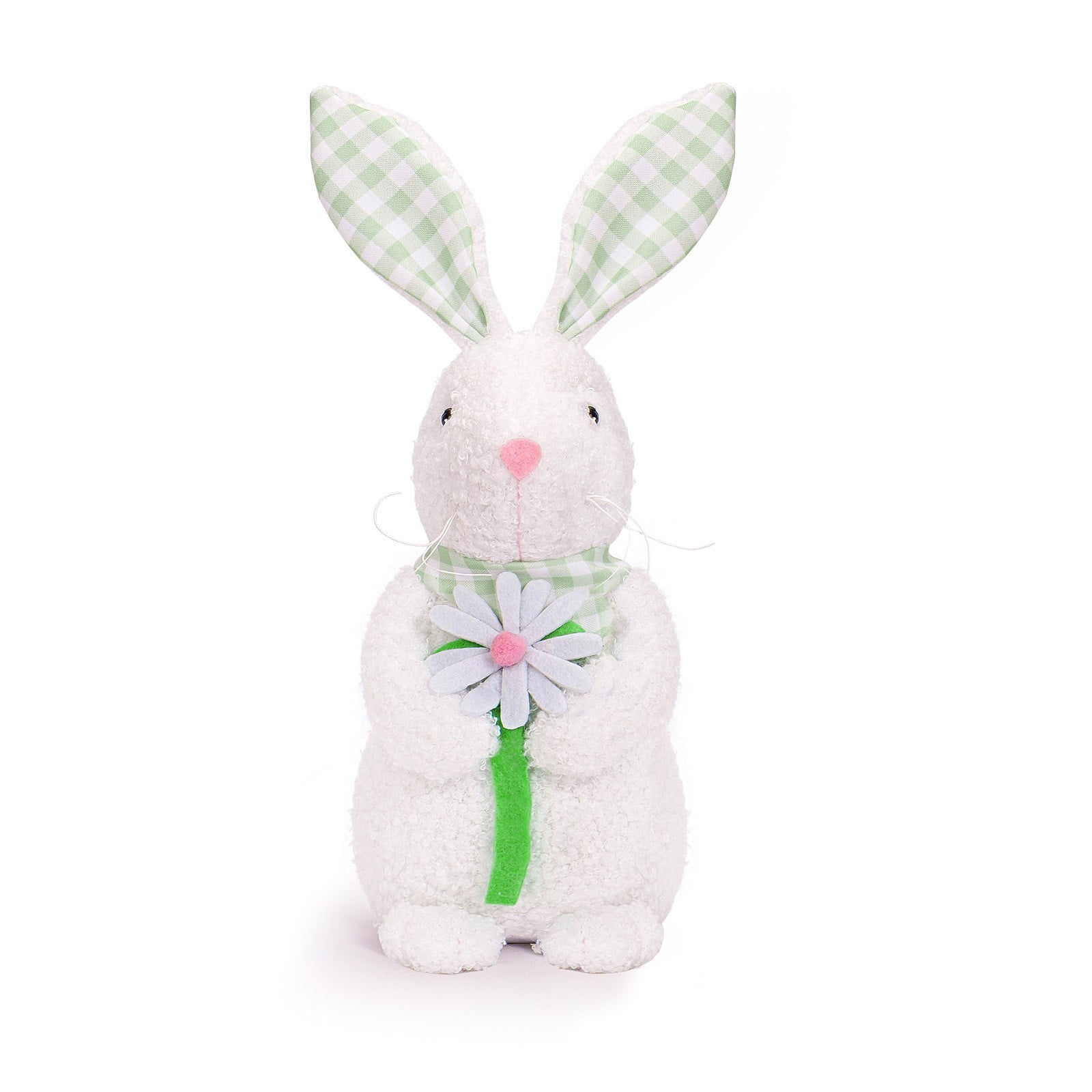 LSLJS Easter Bunny Plush Doll, Easter Decorations 9 inch White Rabbit ...