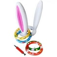thumbnail image 1 of LSLJS Easter Inflatable Bunny Ears Ferrule Toys, Inflatable Rabbit Ears Hat with 4 Rings and Inflator, Party Games Supplies Inflatable Ferrule Toys Gifts for Kids Family School Party, 1 of 7