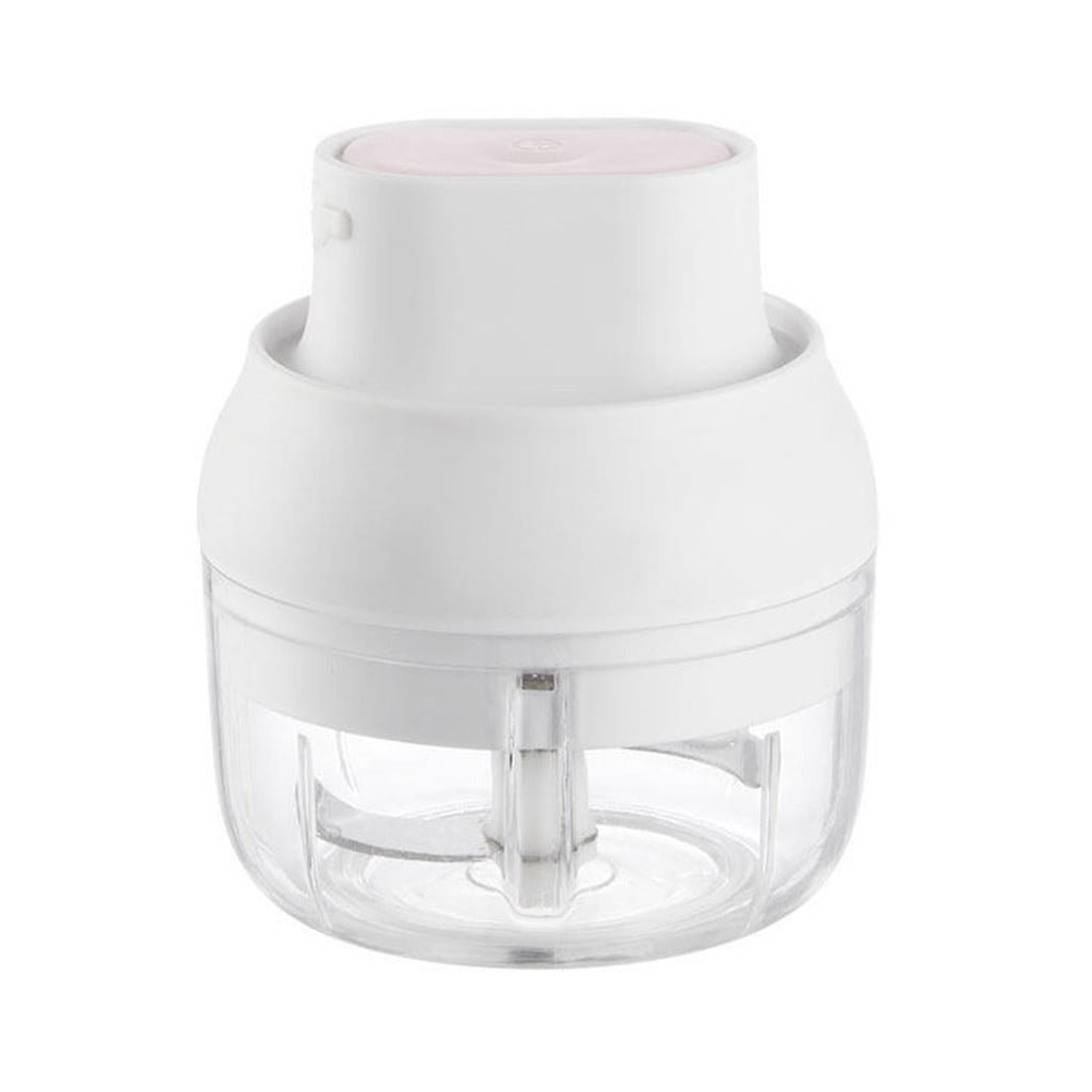 LSLJS Electric Garlic Chopper,Mini Portable Vegetable Chopper,Wireless Food Processor USB Rechargeable Kitchen Masher Food Chopper, Vegetable Blender Kitchen Tool for Ginger, Chili, Fruit, Meat