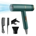 thumbnail image 1 of LSLJS Electric Hair Dryer with Diffuser, High-Speed Negative Ionic Blow Dryer with Nozzle, 3-Speed Low Noise Professional Salon Hairdryer Intelligent Temperature Control for Normal & Curly Hair Gifts, 1 of 8