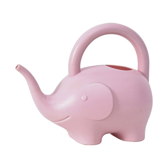 LSLJS Elephants Watering Can, 0.4 Gallon Small Plastic Watering Bottle, Lightweight Cute Animals Design Spray Bottle Plants Spring Flowers Watering Pot Gifts for Toddler Indoor Outdoor Garden