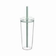 thumbnail image 1 of LSLJS Glass Cups Transparent 20oz - Glass Coffee Cups with Lids and Straw Party Drinking for Iced Coffee Smoothie Tea Water, Cup, 1 of 1