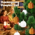 thumbnail image 1 of Lksixu Halloween Ball Ornaments Set, 12 PCS Pumpkin Shaped Ornaments, Shatterproof Decorative Hanging Assorted Pumpkin Ornaments for Halloween Holidays Party Decor Tree Ornaments and Events, 1 of 7