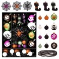 thumbnail image 1 of LSLJS Halloween Ball Ornaments Set,Halloween Themed 41 PCS Ornaments, Shatterproof Decorative Hanging Assorted Pumpkin Spider-net Ornaments for Halloween Holidays Party Decor Tree Ornaments and Events, 1 of 4