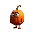 thumbnail image 1 of LSLJS Halloween Decorations Pumpkin Ornaments Fall Decorations for Home Thanksgiving Cute Pumpkin with Face Statue Pumpkin Decorations for Party Outdoor Courtyard Gifts for Halloween, 1 of 4
