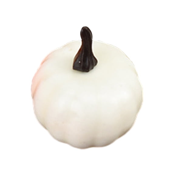 LSLJS Halloween Pumpkin Decorations, 12 Pack Small Artificial Lifelike Pumpkins Fall Crop Mini Pumpkins,Havest Pumpkin Model For Home Garden, Thanksgiving, Halloween Decoration