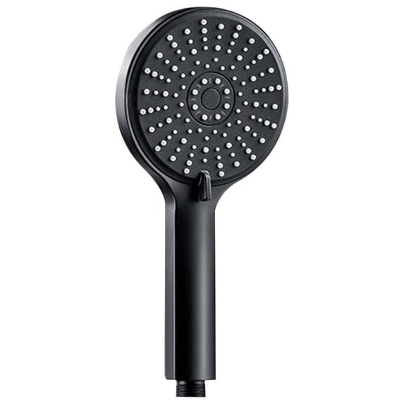 LSLJS High Pressure Shower Head with Headheld, Large Panel Shower Head with 5 Spray Modes, Pressurized Powerful Spray Shower Massager Anti-clog Nozzles Rainfall Showerhead Universal Bath Accessories