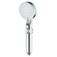 thumbnail image 1 of LSLJS High Pressure Shower Head, Large Panel Handheld Shower Head with Pause Function 5 Spray Modes Pressurized Powerful Spray Shower Massager Anti-clog Nozzles Showerhead Universal Bathroom Accessory, 1 of 7