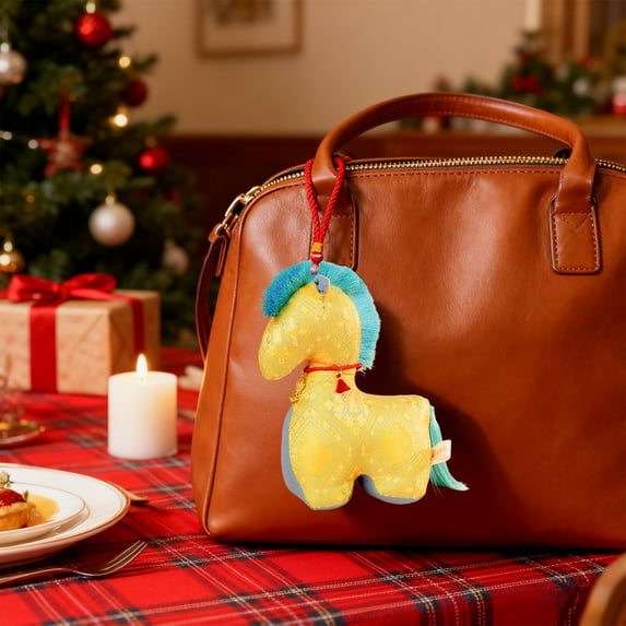 LSLJS Horse Stuffed Animal & Stuffed Animals - Horse Plush & Cute Stuff 5.9" Pendant Doll Hanging Decoration for Girls 2026 Year