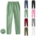 thumbnail image 1 of LSLJS Joggers for Women Elastic Waisted Running Sweatpants Casual Loose Solid Color Athletic Pants with Pockets, S-2XL, 1 of 6