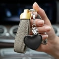 thumbnail image 1 of LSLJS Keychain & Valentine's Day - Key Chain & Valentines Day Heart Shaped Flask Stainless Steel for Men & Women 1oz, 1 of 6